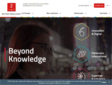 Tablet Screenshot of cegos.com